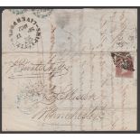 G.B. - Ship Letters - Liverpool / Ireland 1849-51 Two Entire Letters From Belfast Carried By Priv...