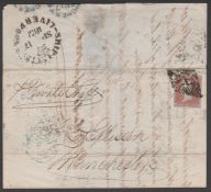 G.B. - Ship Letters - Liverpool / Ireland 1849-51 Two Entire Letters From Belfast Carried By Priv...