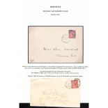 Bermuda 1880-83 Covers Franked 1d Cancelled By Hamilton "1" Duplex, The 1880 (Dec 17) Cover To Th...