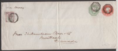 Great Britain - Q.V. Postal Stationery 1892 Long 4d + 1/- Printed To Private Order Postal Station...