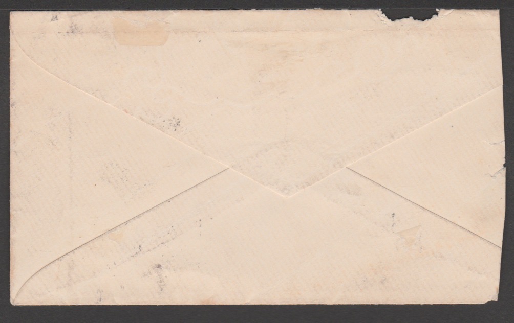 British Honduras 1891 (June 10) Cover (Edge Faults) From Corozal To Belize, The 3c Rate Paid 2c O... - Image 2 of 2