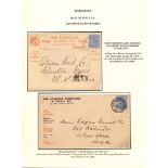 Bermuda 1896-1906 Printed Advertising Envelopes For "John Greenslade, General Blacksmith and Farr...