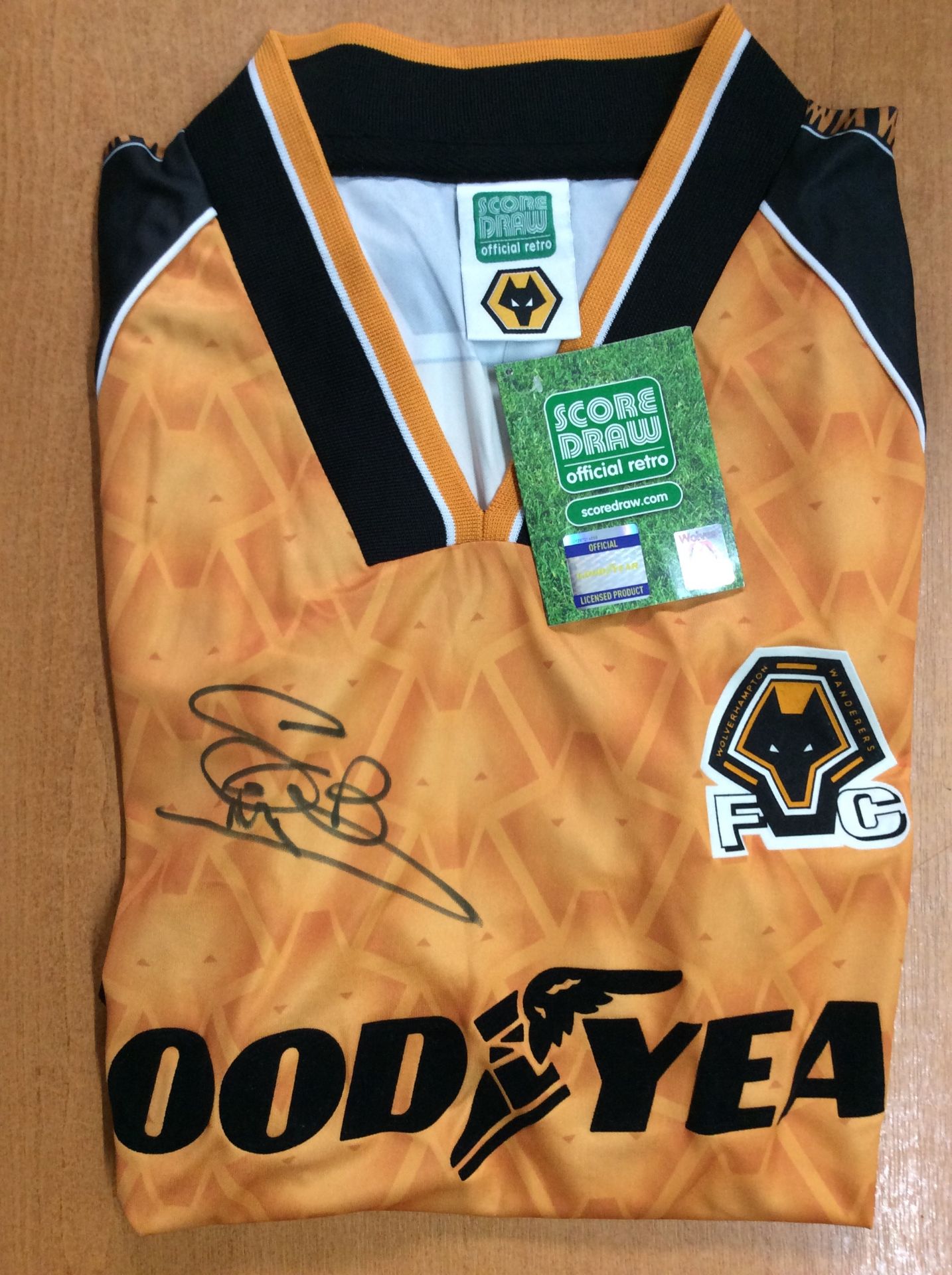 Steve Bull Signed Shirt