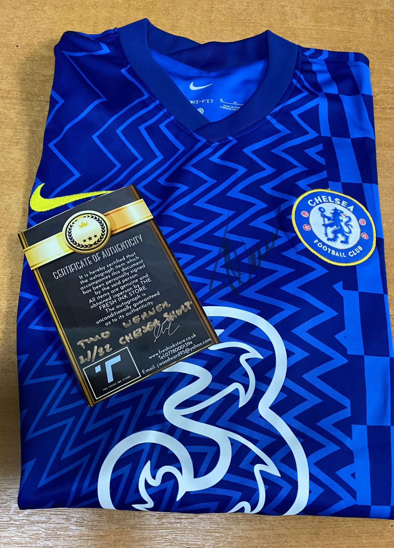 Chelsea Signed Timo Werner Football Shirt - Image 3 of 3