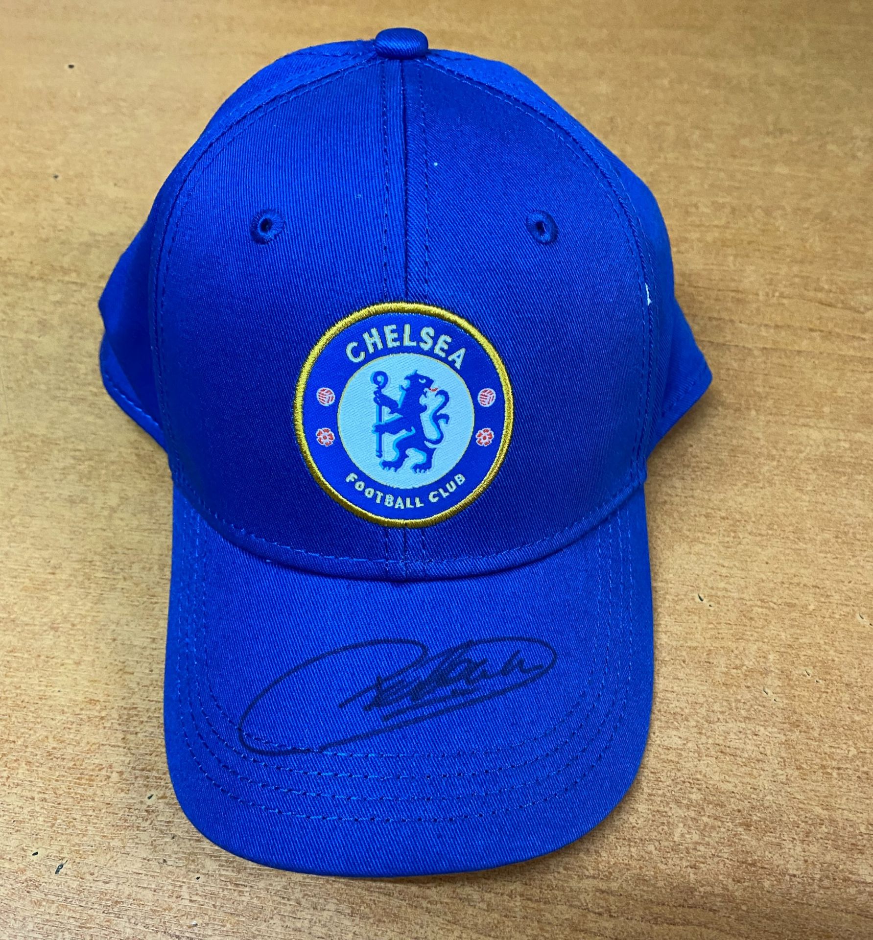 Raheem Sterling Signed Chelsea Cap