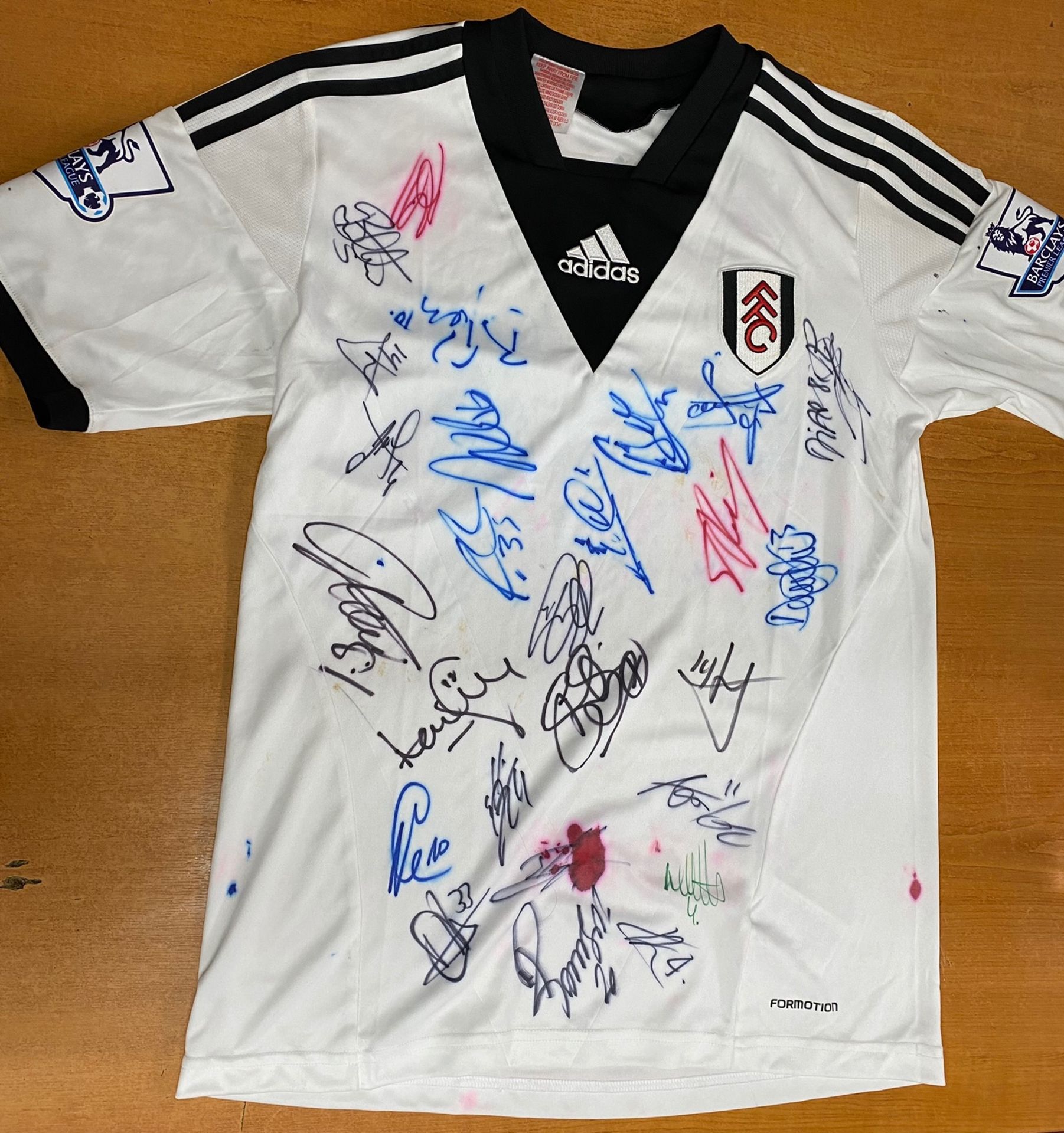 Fulham Signed Football Shirt 2014/2105 Season - Image 2 of 2