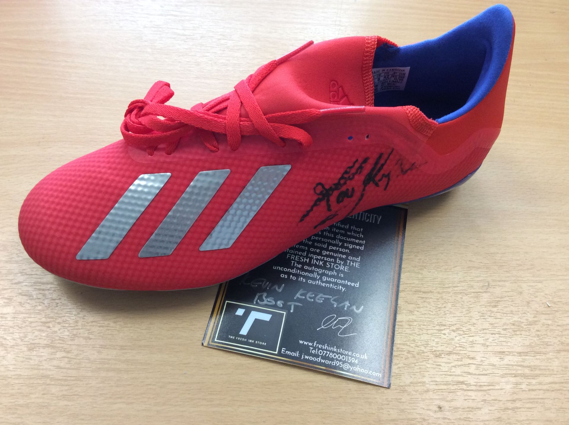 Kevin Keegan Signed Boot - Image 2 of 2