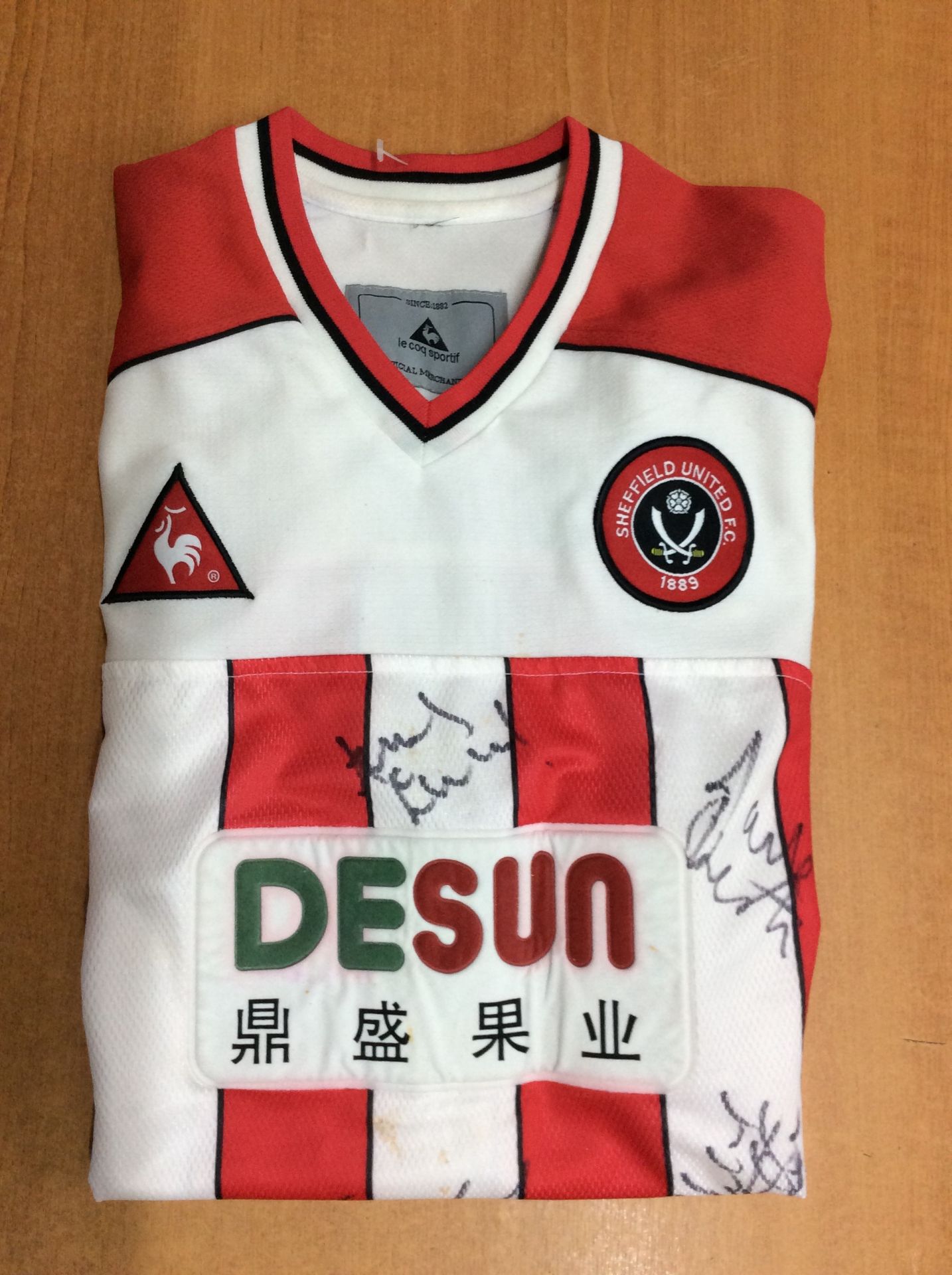 Sheffield United Signed Football Shirt - Image 2 of 2