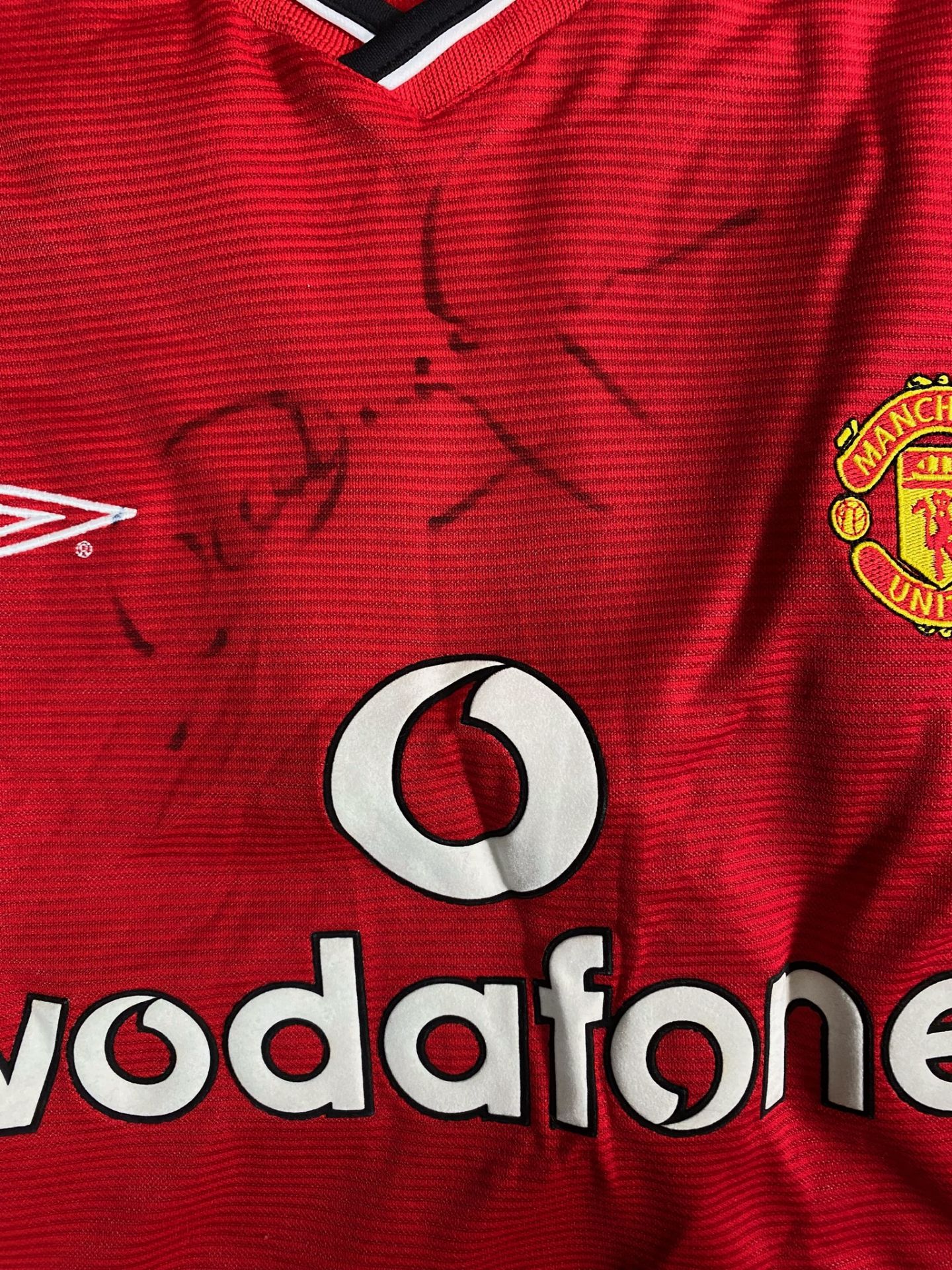 Dwight Yorke Manchester United Signed Shirt - Image 2 of 2