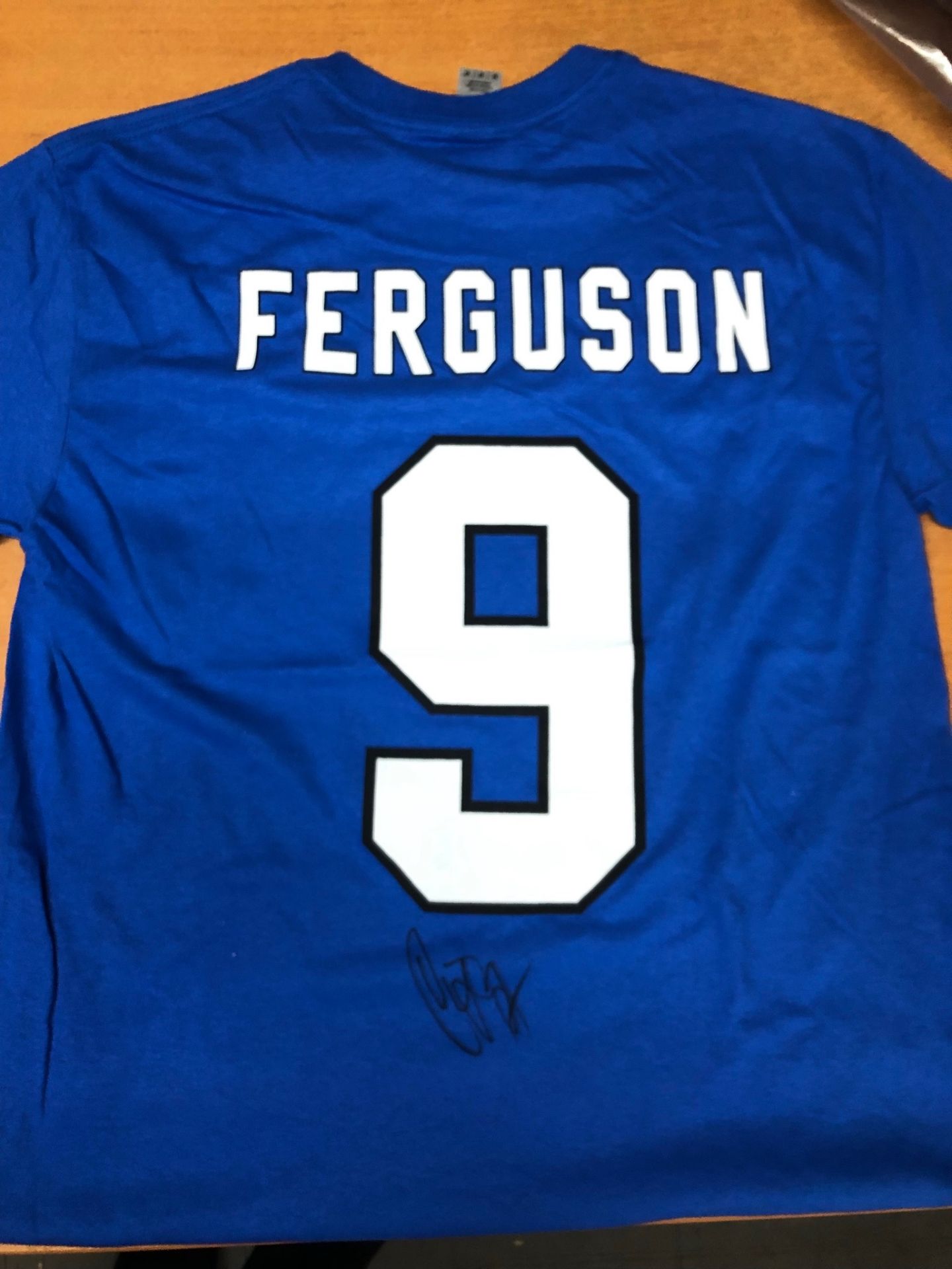 Duncan Ferguson Signed T-shirt