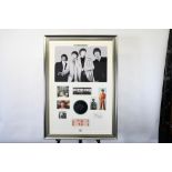 Original Beatles Signatures in Unique Framed Art Presentation