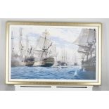 Very Large Limited Edition on Canvas by World Renowned Marine Artist Steven Dews