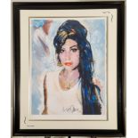 Sidney Maurer Certificated Limited Edition. "Lioness" Amy Winehouse.