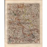 Oxford Reading Henley Marlow Maidenhead - John Cary’s Antique 1794 Map.