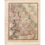 England Wales Scotland & Ulster John Cary’s Antique George III 1794 Map.