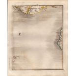 Cumbria & Kirkcudbright Coast John Cary’s Antique George III 1794 Map.
