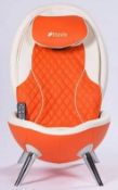 Brand New Boxed Truviv Tru Shell Luxury Massage Chair Orange RRP £1999 **No Vat**