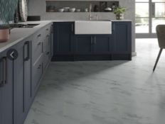 Brand New Boxed Life Glacier White Marble Tile Luxury Click Vinyl Flooring 10.5 sqm RRP £315