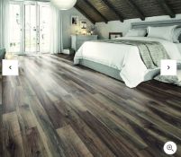 Brand New Boxed EGGER HOME Grey Perganti Walnut 12mm Laminate Flooring 4 sqm RRP £96 **No Vat**