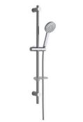Brand New Boxed Pure Airdrop 105mm Multi Function Shower Head and Riser Rail Kit - Chrome RRP £80
