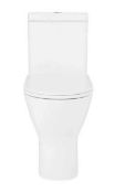 Brand New Boxed Falcon Rimless Open Back Close Coupled Toilet With Soft Close Toilet Seat RRP £32...