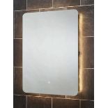 Brand New Boxed Rhea Backlit LED Mirror With Demister 600x800mm RRP £224 **No Vat**