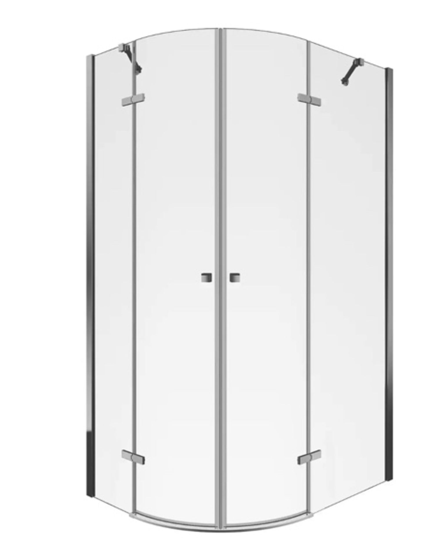 Brand New Boxed Pearl 1200x800 Offset Quadrant Shower Enclosure 8mm Glass RRP £1005 *No Vat*