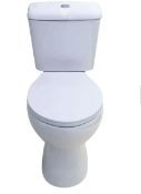 Brand New Boxed Tilwick Ceramic Close Coupled Toilet RRP £80 **No Vat**