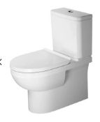 Brand New Boxed Duravit DuraStyle Basic BTW Rimless Close Coupled Toilet + Soft Close Seat RRP £3...