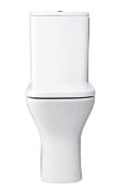 Brand New Boxed Scene Comfort Close Coupled Toilet with Soft Close Toilet Seat RRP £270 **No Vat*...