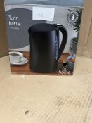 Morrisons Home Turin Kettle 1.7L Capacity. RRP £16.00 - GRADE U