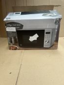 Morrisons Home Stainless Steel Silver Digital Microwave. RRP £79.99 - GRADE U