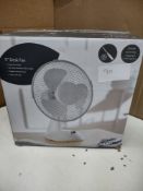 Morrisons 9"""" Desk Fan. RRP £19.99 - GRADE U