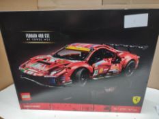 LEGO 42125 Technic Ferrari 488 GTE “AF Corse #51” Sports Car Exclusive. RRP £214.99 - GRADE U