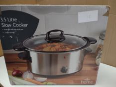 Morrisons 3.5L Slow Cooker. RRP £29.99 - GRADE U