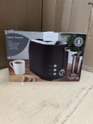 Morrisons Home Siena Toaster. RRP £23.00 - GRADE U