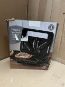 Morrisons Home Deep Fill Sandwich Toaster. RRP £32.00 - GRADE U