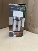 Morrisons Home Coffee Grinder. RRP £15.00 - GRADE U