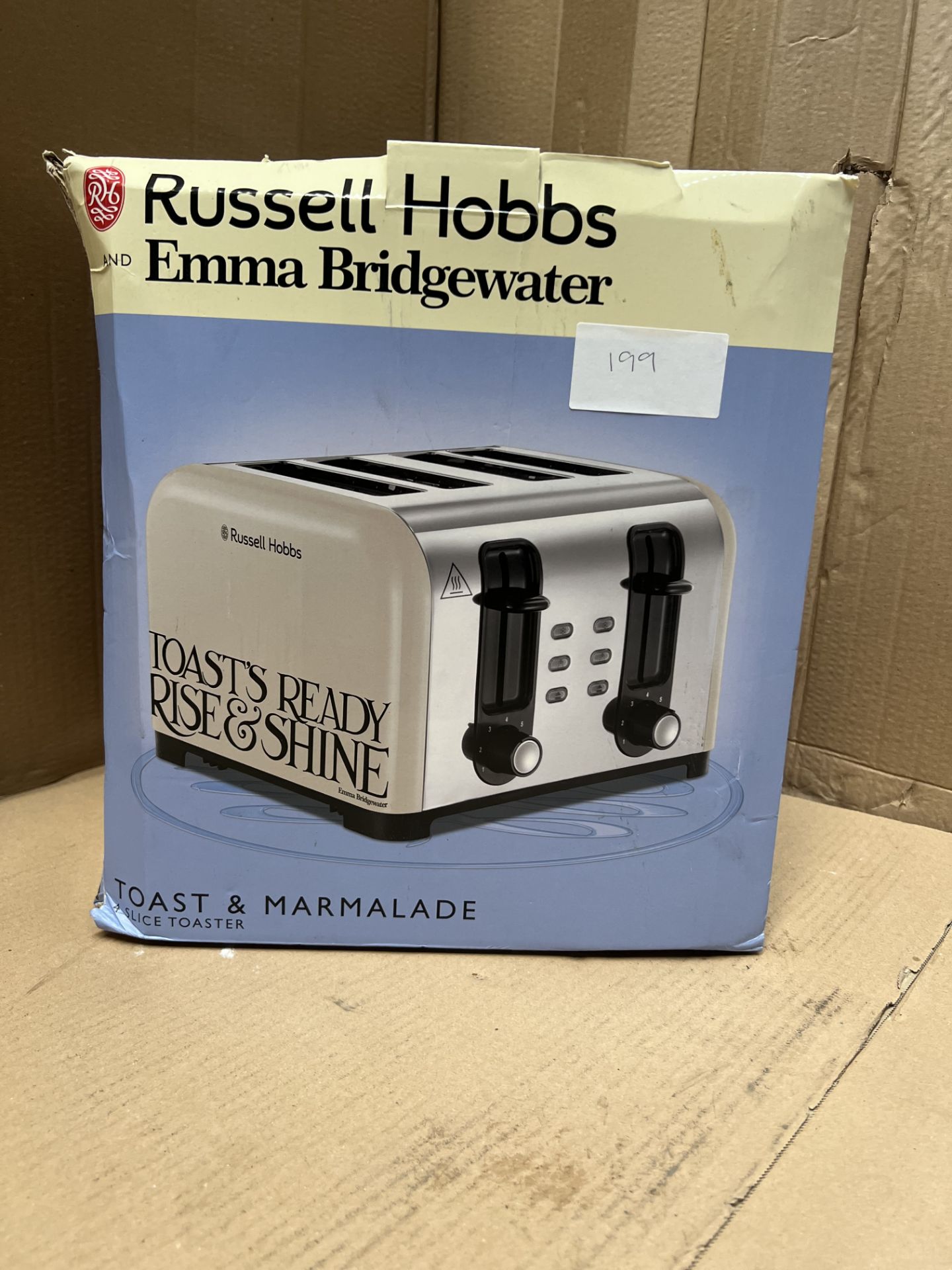 Russell Hobbs Emma Bridgewater Toaster. RRP £79.32 - GRADE U