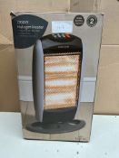 Morrisons 1200w Halogen Heater. RRP £29.99 - GRADE U