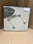 Morrisons Home Digital Bathroom Scales. RRP £25.00 - GRADE U