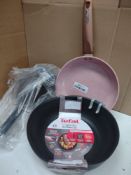3 Assorted Pans To Include Tefal and Tower. RRP £50 - GRADE U