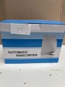 Electric Automatic Hand Dryer. RRP £29.99 - GRADE U