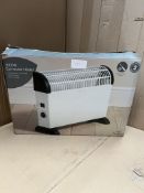 Morrisons Home 2000W Convector Heater. RRP £30.00 - GRADE U