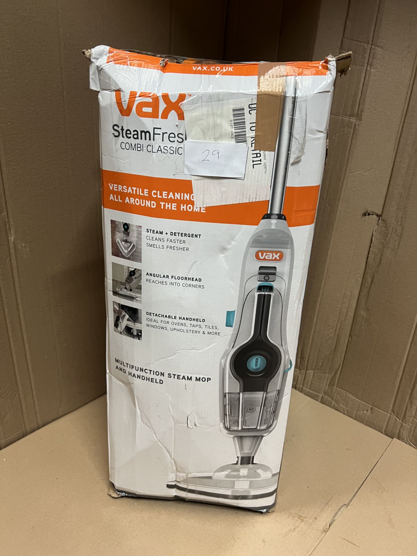 Vax Steam Fresh Combi Classic Steam Mop. RRP £90.00 - GRADE U