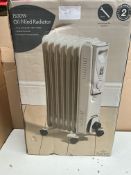 Morrisons 1500w Oil Filled Radiator. RRP £64.99 - GRADE U