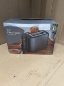Morrisons Home Turin 2 Slice Toaster. RRP £18.00 - GRADE U