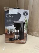 Morrisons Home Coffee On the Go Coffee Maker. RRP £32.00 - GRADE U