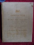 Souvenir of The Performance At The Royal Opera, Covent - July 4th, 1893