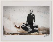 Blek le Rat (b.1952)'The Man Who Walks Through Walls' Special Limited Edition (SP) C-type Proof 1...